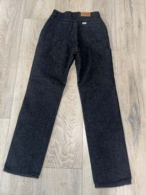 Vintage 90s Y2K L.L.Bean Black Mom Jeans High Rise Made USA Size 6